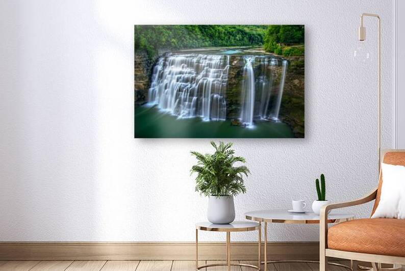 Letchworth State Park Middle Falls by Andy Crawford