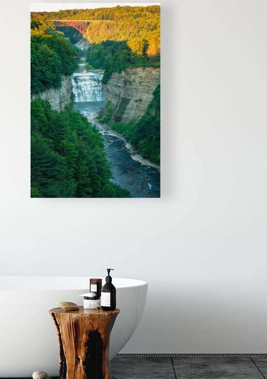Letchworth State Park Inspiration Point by Andy Crawford