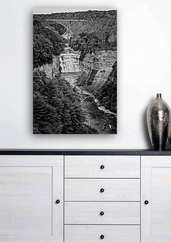 Letchworth State Park Inspiration Point by Andy Crawford