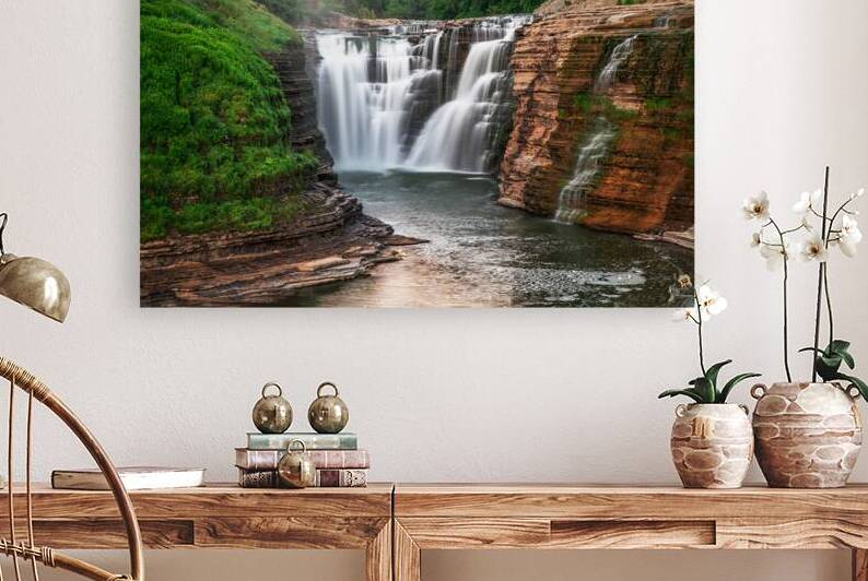 Letchworth State Park Upper Falls by Andy Crawford