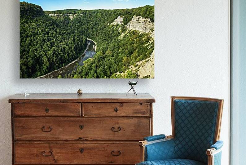 Letchworth Gorge Overlook by Andy Crawford