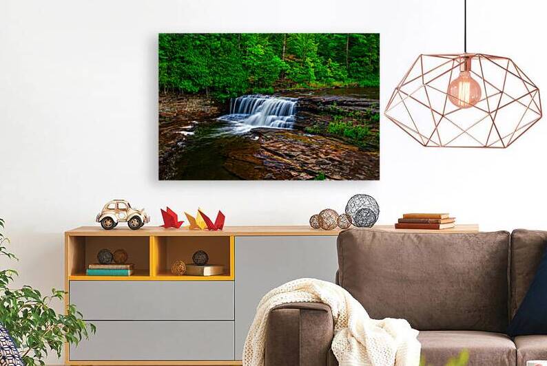 Woods Falls Serenity by Andy Crawford