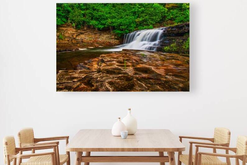 Below Woods Falls by Andy Crawford