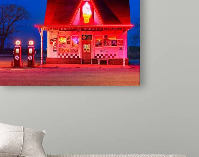 Dairy King on Route 66 by Andy Crawford