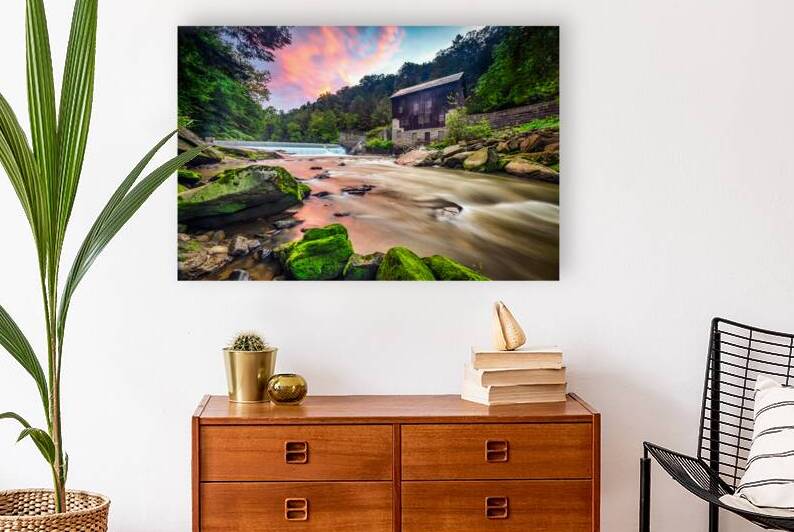 Sunrise at McConnells Mill by Andy Crawford