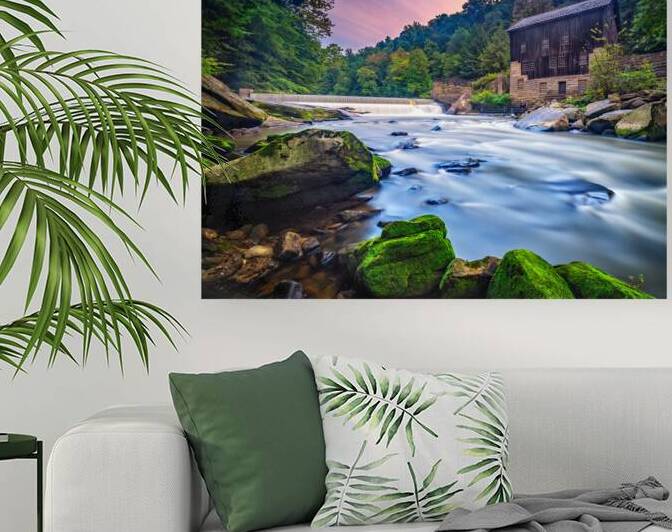 Morning at McConnells Mill by Andy Crawford