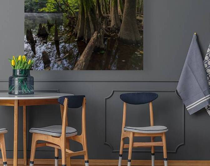 On the Edge of Weston Lake by Andy Crawford