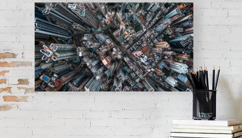 Metropolis 2024 | Aerial Grid of Hong Kong Central by Dutch Photographer