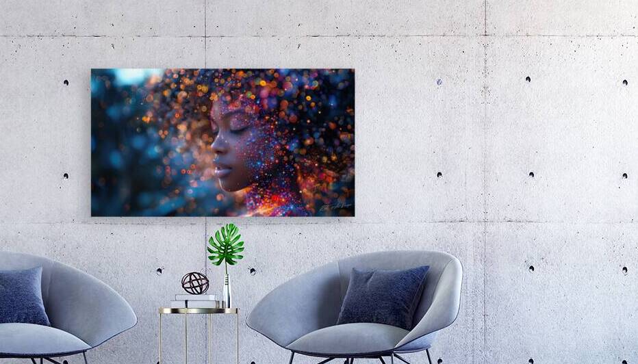 Belle Ame - Afrofuturism by SykArt Designs