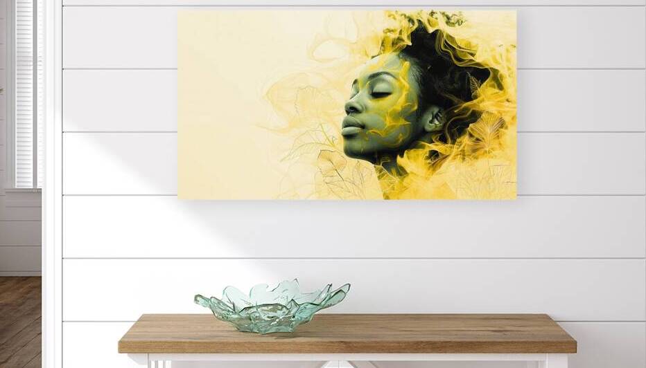 Belle Beauty - Yellow Serene by SykArt Designs