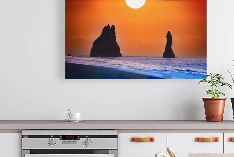 Reynisfjara Black Sand Beach by Chirag Pandya