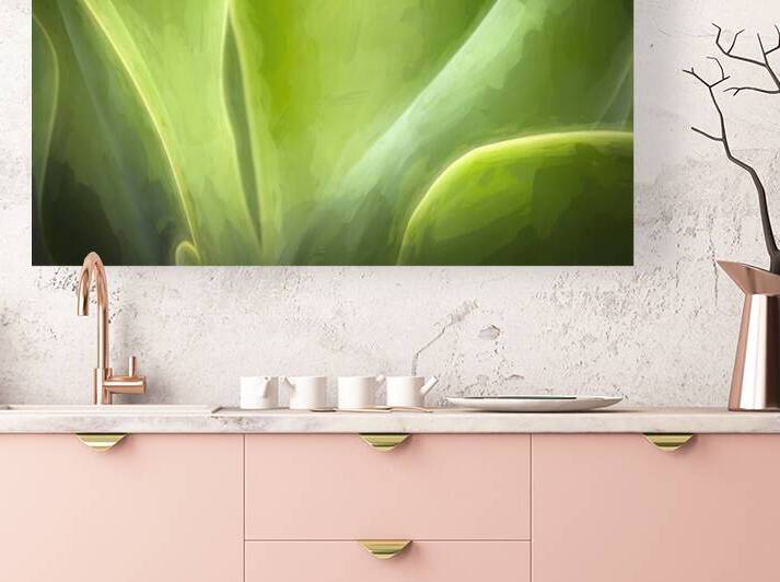 Agave Leaves Abstract X1 4 by Rich Franco