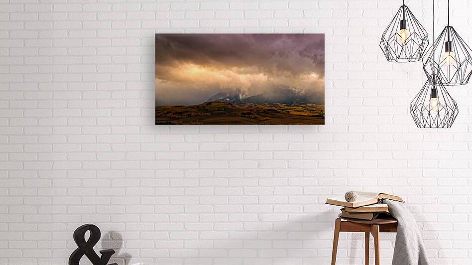 Meandering Sunset Mountain Illuminations  by Norma Brandsberg Photography