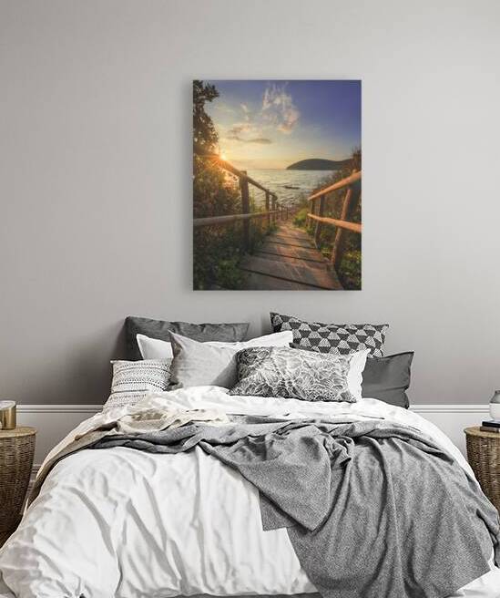 Descent to the sea in Cala Violina beach in Tuscany by Stefano Orazzini