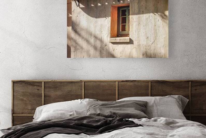 Pinewood Estate Blue Window X1 3 by Rich Franco