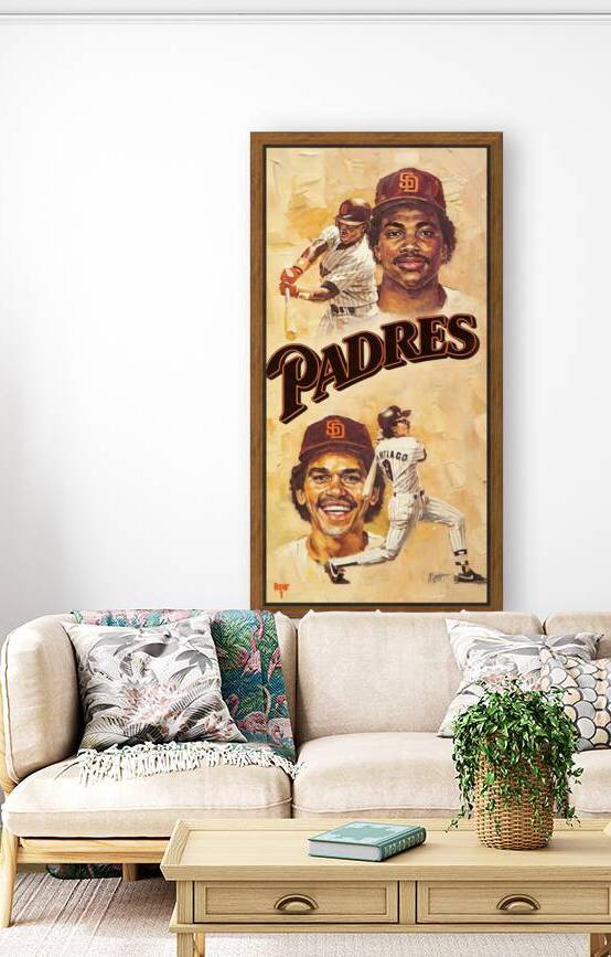 1988 San Diego Padres Art by Row One Brand
