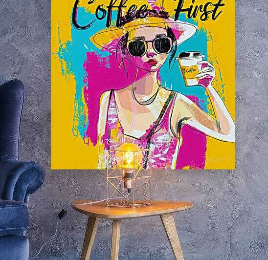 Coffee First - Coffee Addicts Quest by SykArt Designs