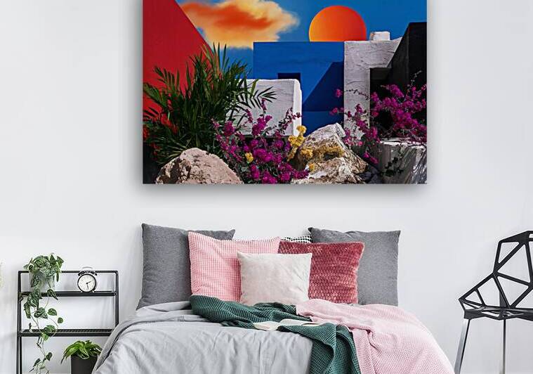 Majestic Sunrise over Tranquil Waters by Helena ART