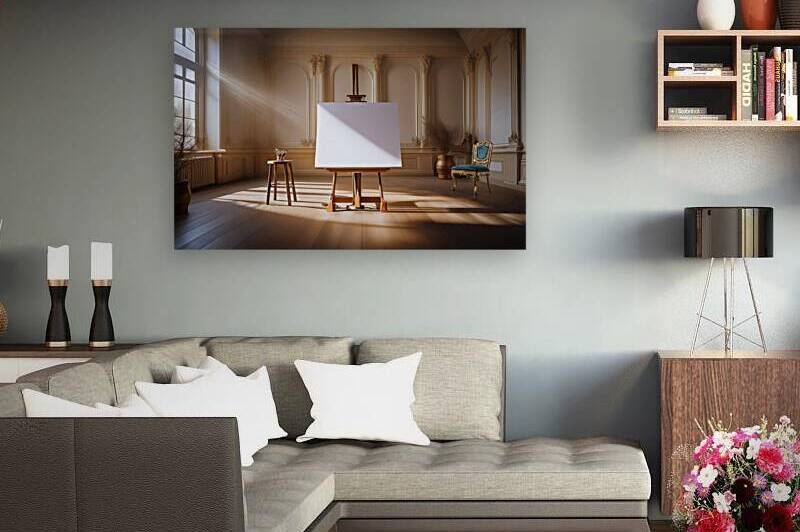 The artist waits by Leighton Collins