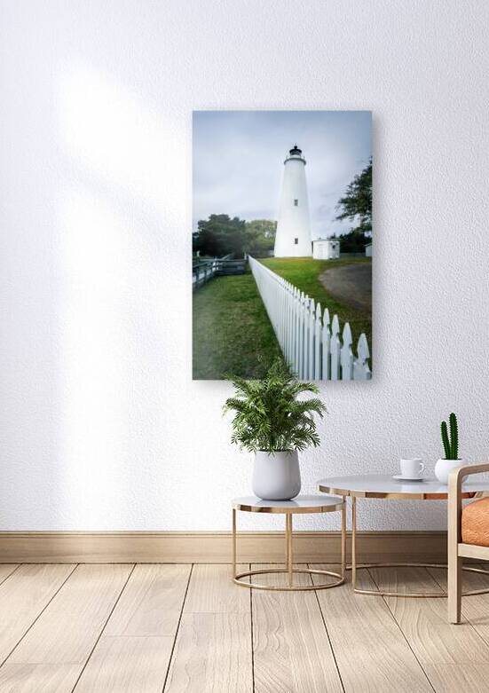 Ocracoke Lighthouse at Dusk by Norma Brandsberg Photography