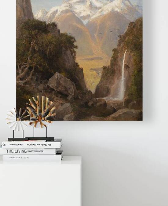 Chilean Andes Cypress Valley by Henry A. Ferguson by ASAR STUDIOS