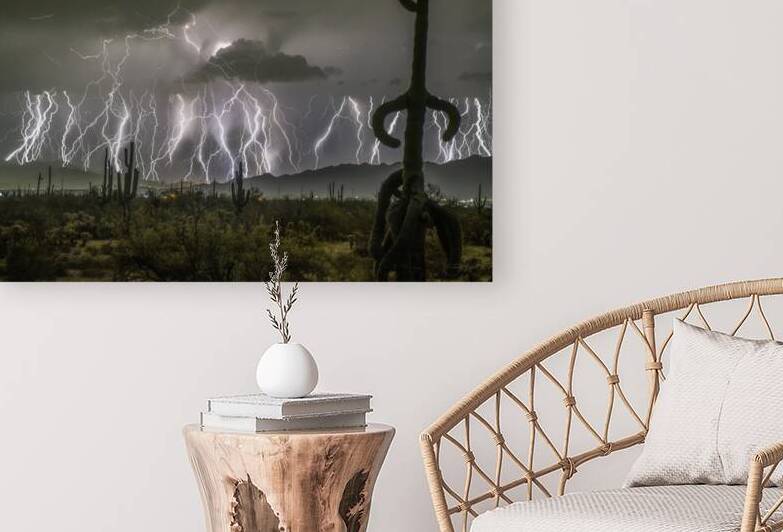 Desert Symphony - Winner of the 2025 World Meteorological Organization weather calendar August  by Edward Mitchell