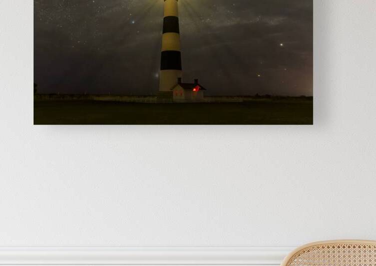 Bodie Lighthouse Light Rays by Norma Brandsberg Photography