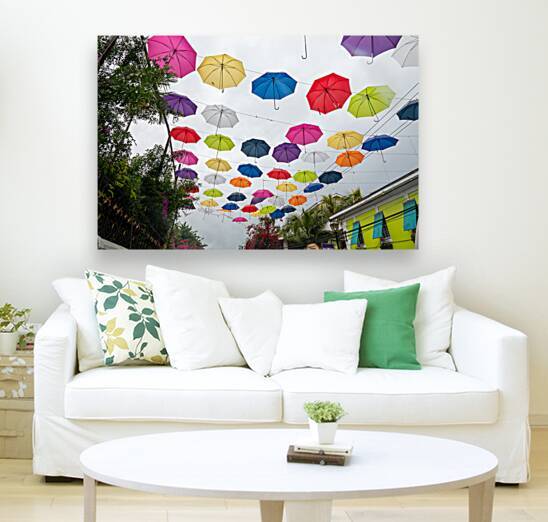 Umbrella Lane by Adel B Korkor