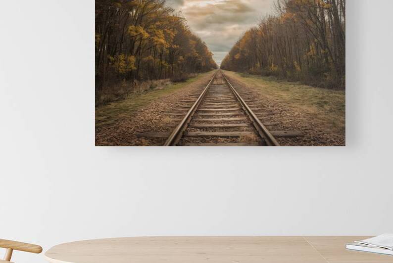 empty old railway 2 by juverdeanu