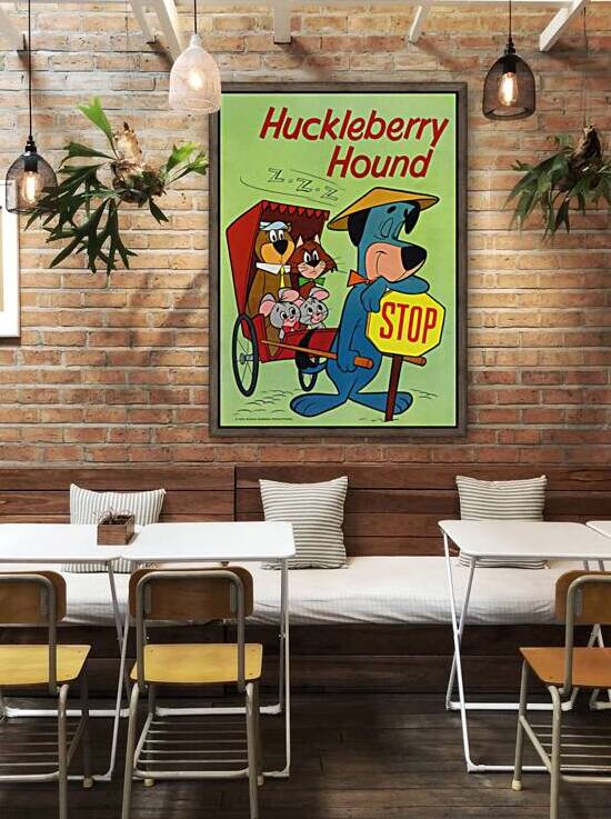 Huckleberry Hound Stop Sign Rest by Row One Brand
