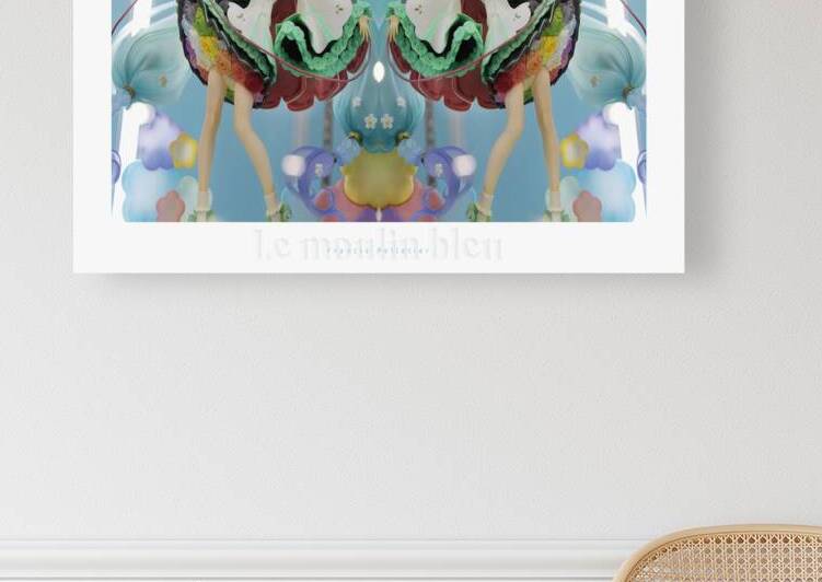 LE MOULIN BLEU by Francis Pelletier