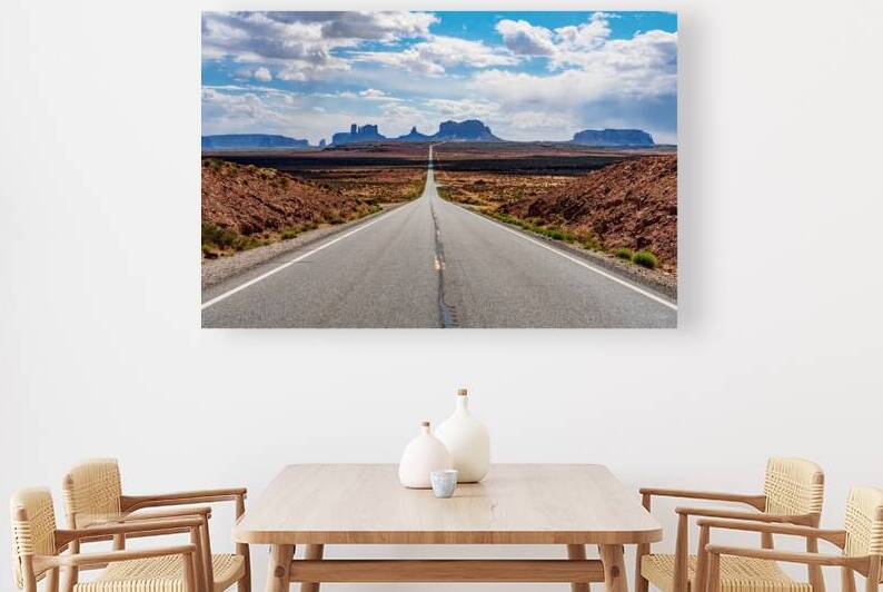 Forrest Gump Point Highway View by Jennifer White