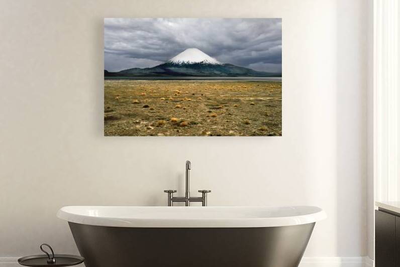 Parinacota Volcano Chile by David Ryan