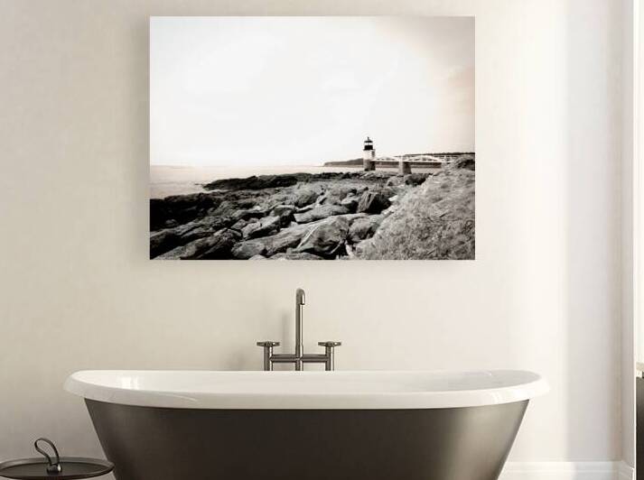 Olde Time Marshall Point Lighthouse by Blaine Stoner