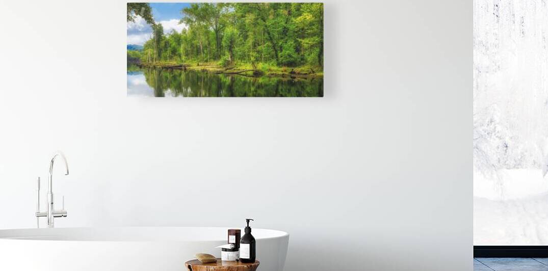 South Fork of Holston River panorama by Shelia Hunt Photography