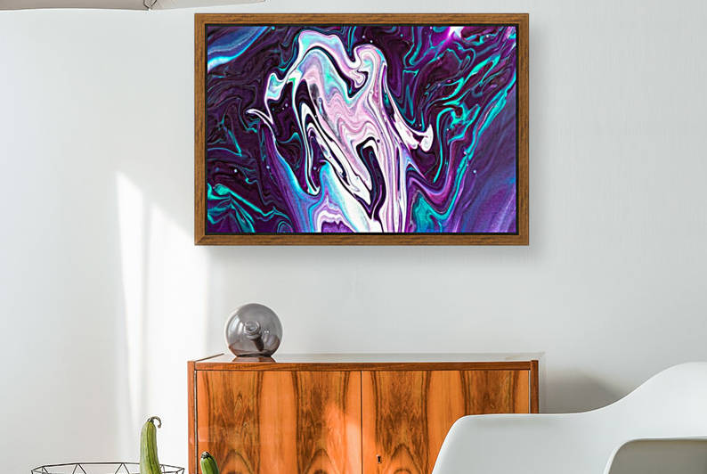 color acrylic paint art painting     by Shamudy