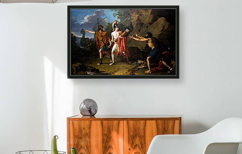 Francois-Xavier Fabre - Ulysses and Neoptolemus Taking Hercules Arrows from Philoctetes 1800 by TOPARTGALLERY