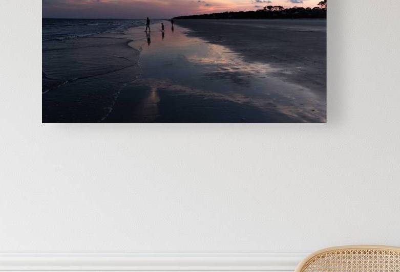 The Hilton Head  Perfect Beach Sunset by Norma Brandsberg Photography