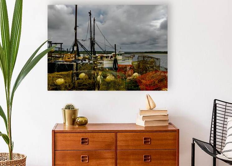 Bluffton Shrimper Daddys Girl by Norma Brandsberg Photography