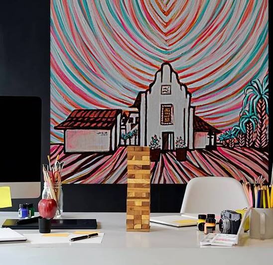 Rosemary Beach Town Hall | Rosemary Beach Florida | Scenic Hwy 30A by Melissa Malcolm Art