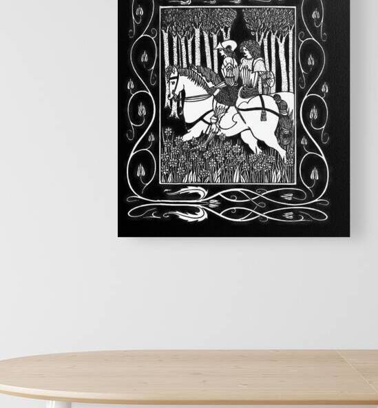 how king mark and sir dinadan heard sir palomides by Steve Painter