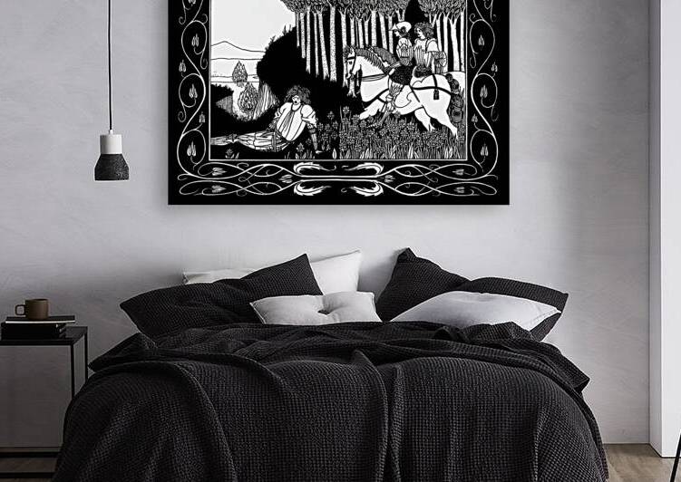 King Mark and Sir Dinadan  by Steve Painter