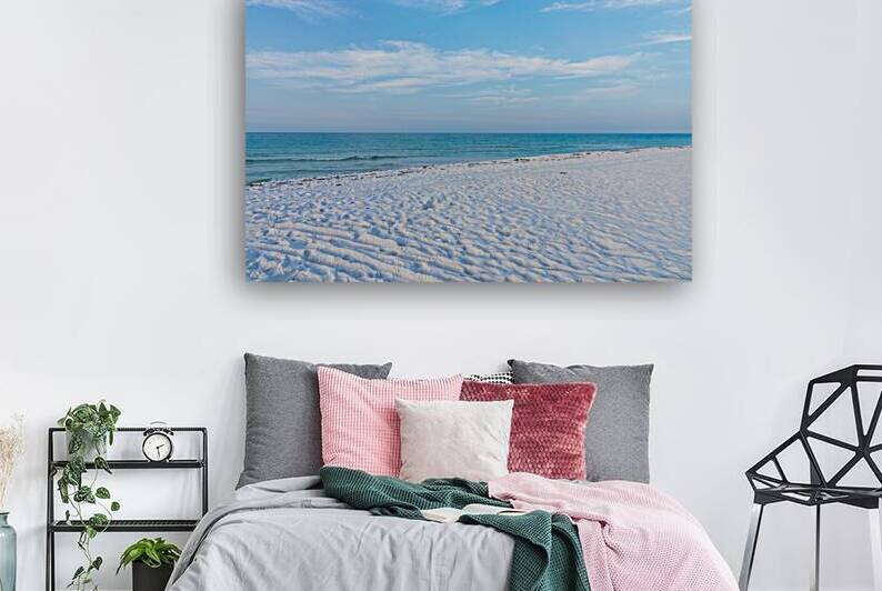 Florida Panhandle White Sand Beach by Jennifer White