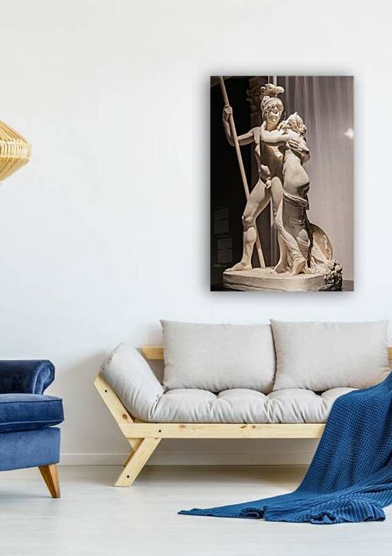 Venus and Mars by Antonio Canova 1816. Concept of love couple by Paolo Modena