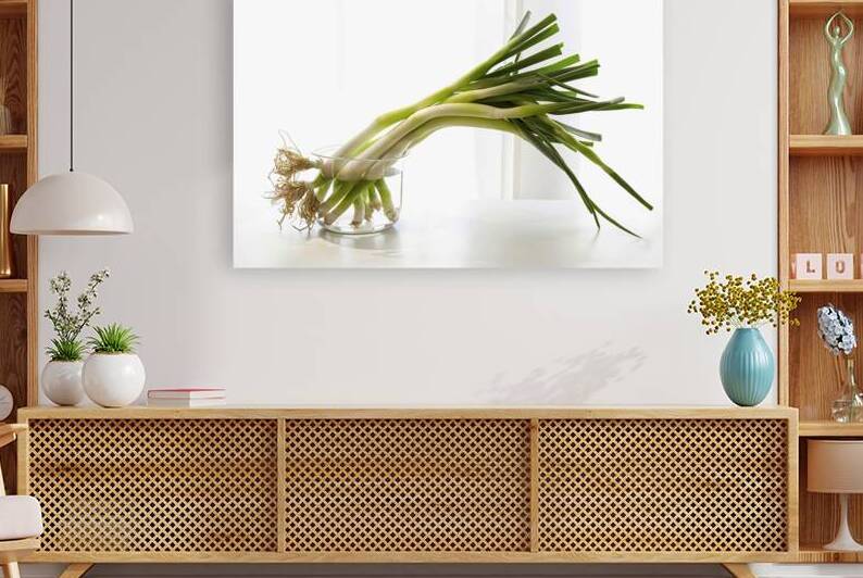 A bunch of green onions 1 by Ioan Cipariu