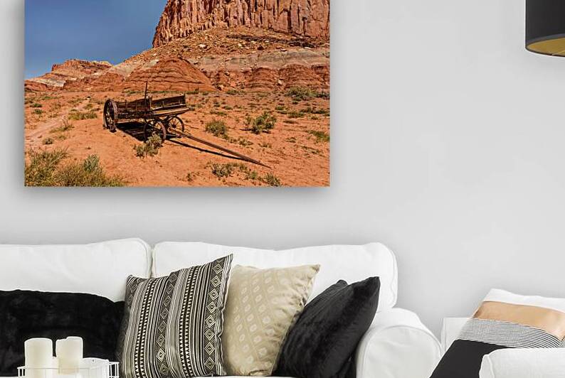 Rusty Old Wagon Capitol Reef National Park by Jennifer White