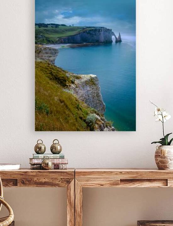 Normandy Cliffs and Arch at Etretat by Norma Brandsberg Photography