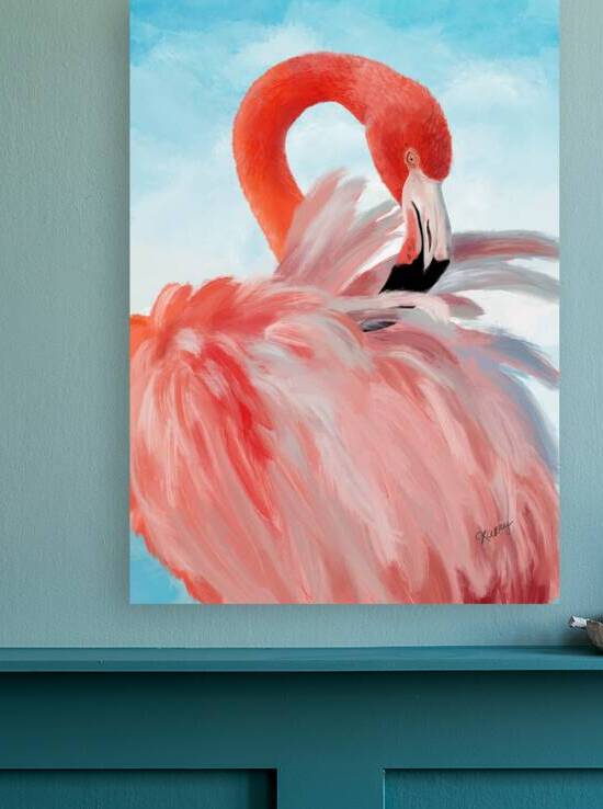 Flamant rose  Flamingo by KaRay Illustrations