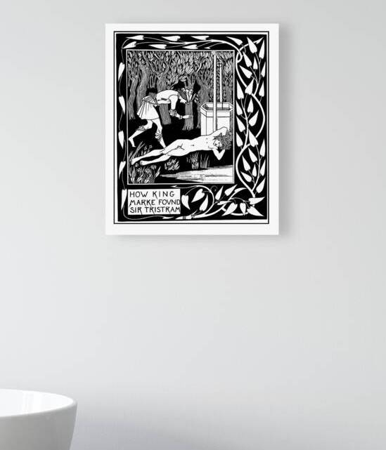 King Mark & Sir Tristram by Steve Painter