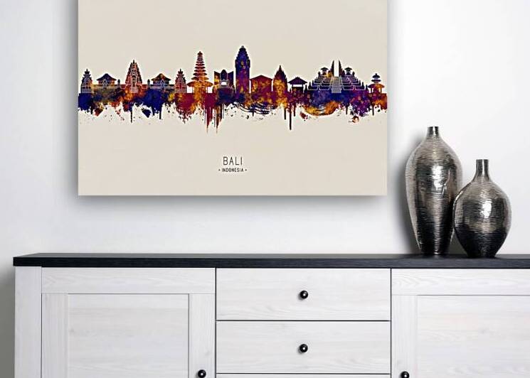 Bali Indonesia Skyline by Towseef Dar